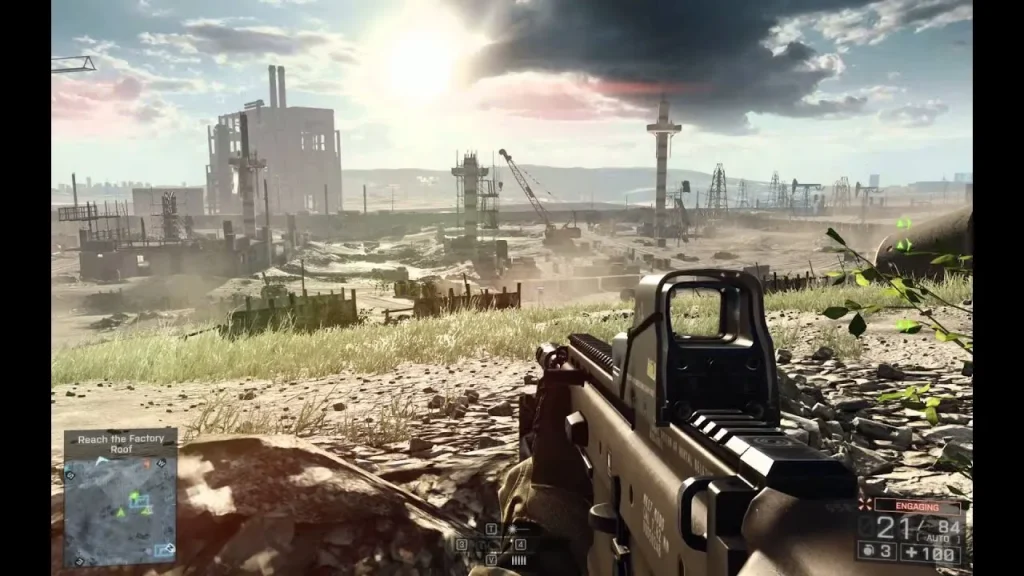 Battlefield 4 game on PC